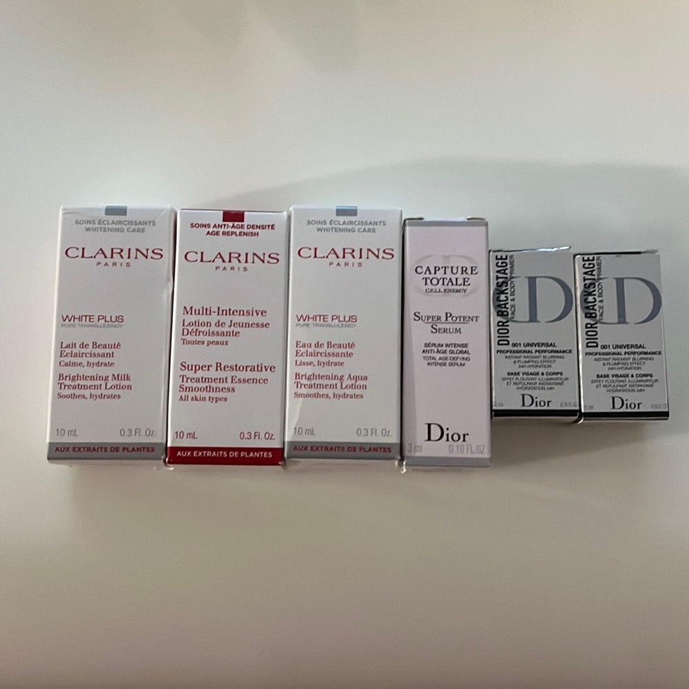 Luxury Skincare Medium Sample Set (6)